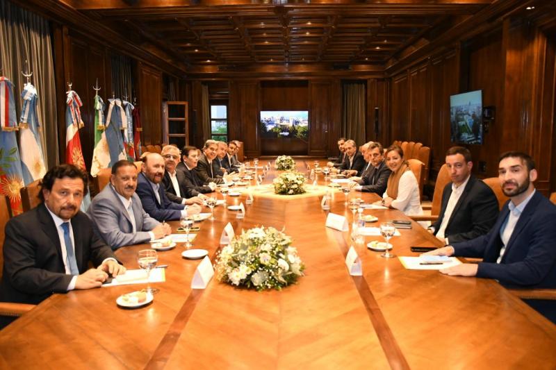 Massa se juntó con los gobernadores del Norte Grande